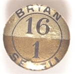 William Jennings Bryan 16 to 1 Stud