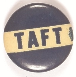 Taft Blue and White Celluloid