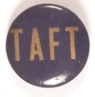 Taft Blue and Gold Celluloid