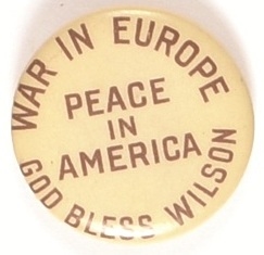 Peace in America God Bless Wilson