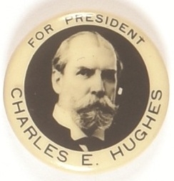 Hughes for President Picture Pin