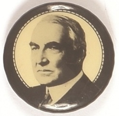 Harding Philadelphia Badge Celluloid
