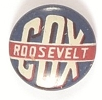 Cox, Roosevelt Blue Litho