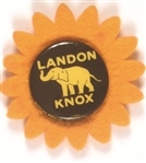 Landon, Knox Pin and Sunflower