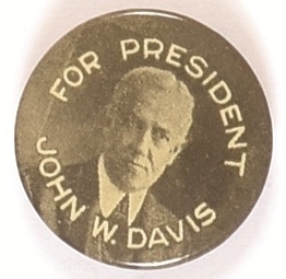 Davis St. Louis Button Celluloid