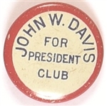 Davis for President Club