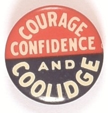 Courage Confidence and Coolidge