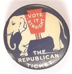 Coolidge Vote Straight Republican Ticket