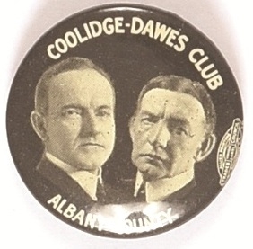 Coolidge, Dawes Albany Club