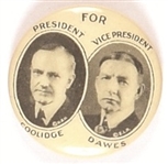Coolidge and Dawes White Background Jugate