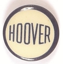 Herbert Hoover Brunt Celluloid