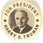 Scarce Truman for President Celluloid