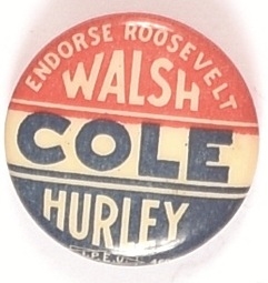 Endorse Roosevelt Massachusetts Coattail