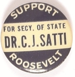 Roosevelt, Satti Connecticut Coattail