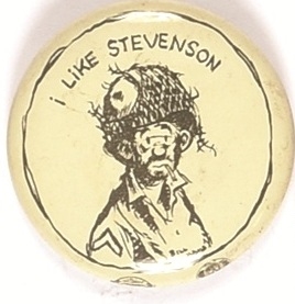 I Like Stevenson Bill Mauldin Cartoon