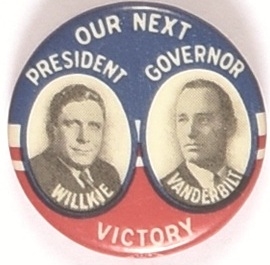 Willkie, Vanderbilt Rhode Island Coattail