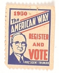 Truman American Way Stamp