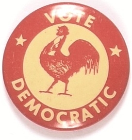 JFK Vote Democratic Rooster