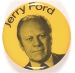 Jerry Ford Yellow and Black Celluloid