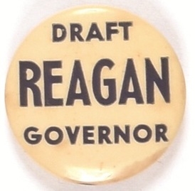 Draft Reagan Governor