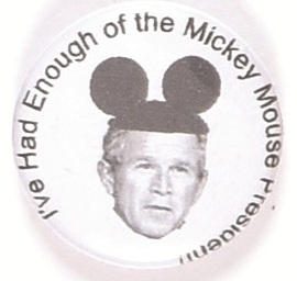 George W. Bush Mickey Mouse