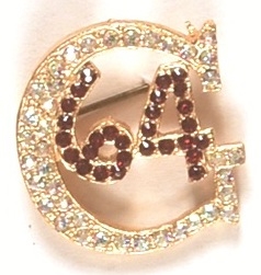 Goldwater 64 Jewelry pin