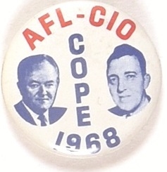 Humphrey, Muskie AFL-CIO COPE