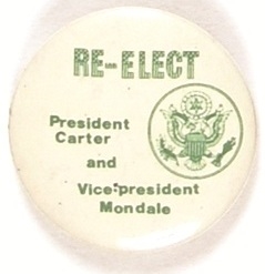 Re-Elect Carter and Mondale