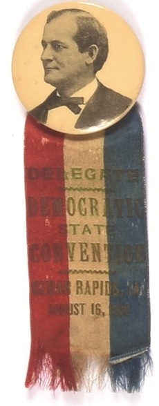 Bryan Celluloid, Iowa Convention Ribbon