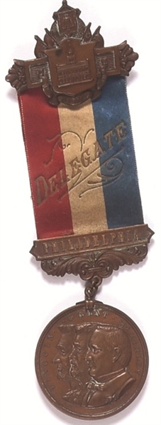 McKinley 1900 GOP Convention Badge
