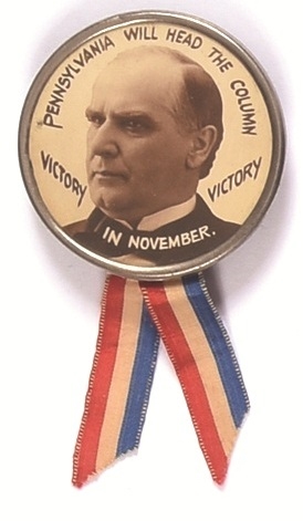 McKinley Pennsylvania Will Head the Column