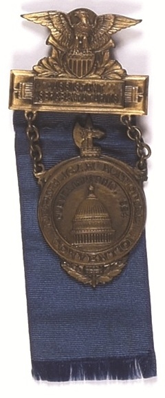 Coolidge 1924 Convention Badge