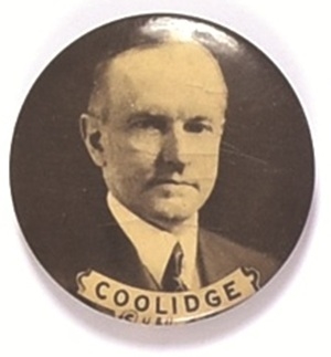 Calvin Coolidge Scarce Celluloid