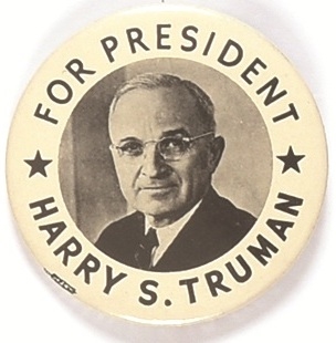 Truman for President Stars Pin
