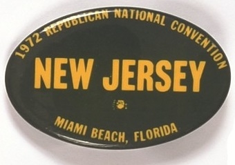 Nixon New Jersey 1972 Convention