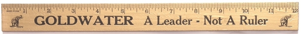 Goldwater a Leader not a Ruler