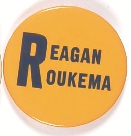 Reagan, Roukema New Jersey Coattail