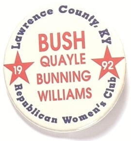 Bush, Bunning Kentucky Coattail