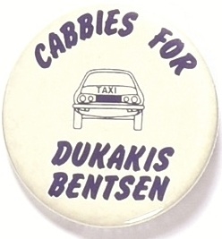 Cabbies for Dukakis