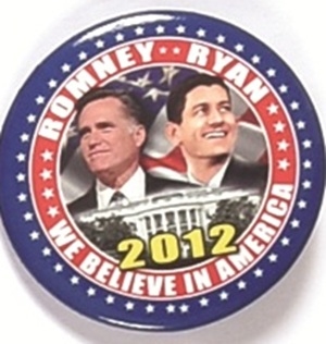 Romney, Ryan We Believe in America