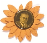 Landon Notification Day Pin and Sunflower