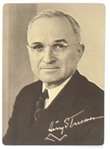 Truman Convention Card