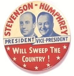 Stevenson, Humphrey Will Sweep the Country