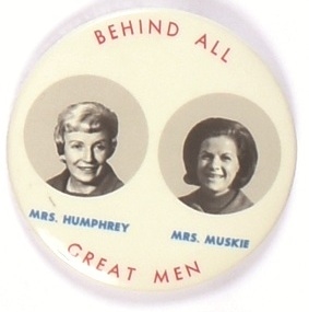 Humphrey Behind All Great Men …