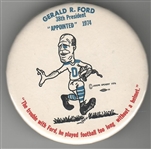 Ford Football Without a Helmet