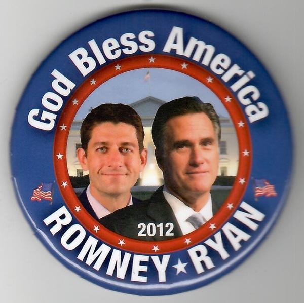 Romney, Ryan God Bless America