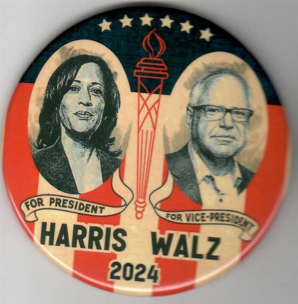 Harris and Walz Torch Jugate