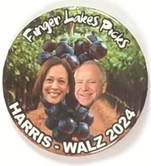 Finger Lakes Picks Harris, Walz