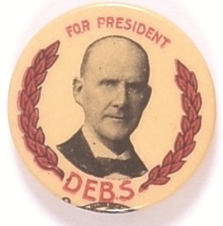 Debs Red Laurel Celluloid