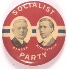 Benson and Kirkpatrick Socialist Party Jugate